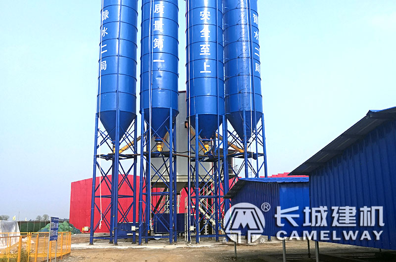 hzs50站客戶現場